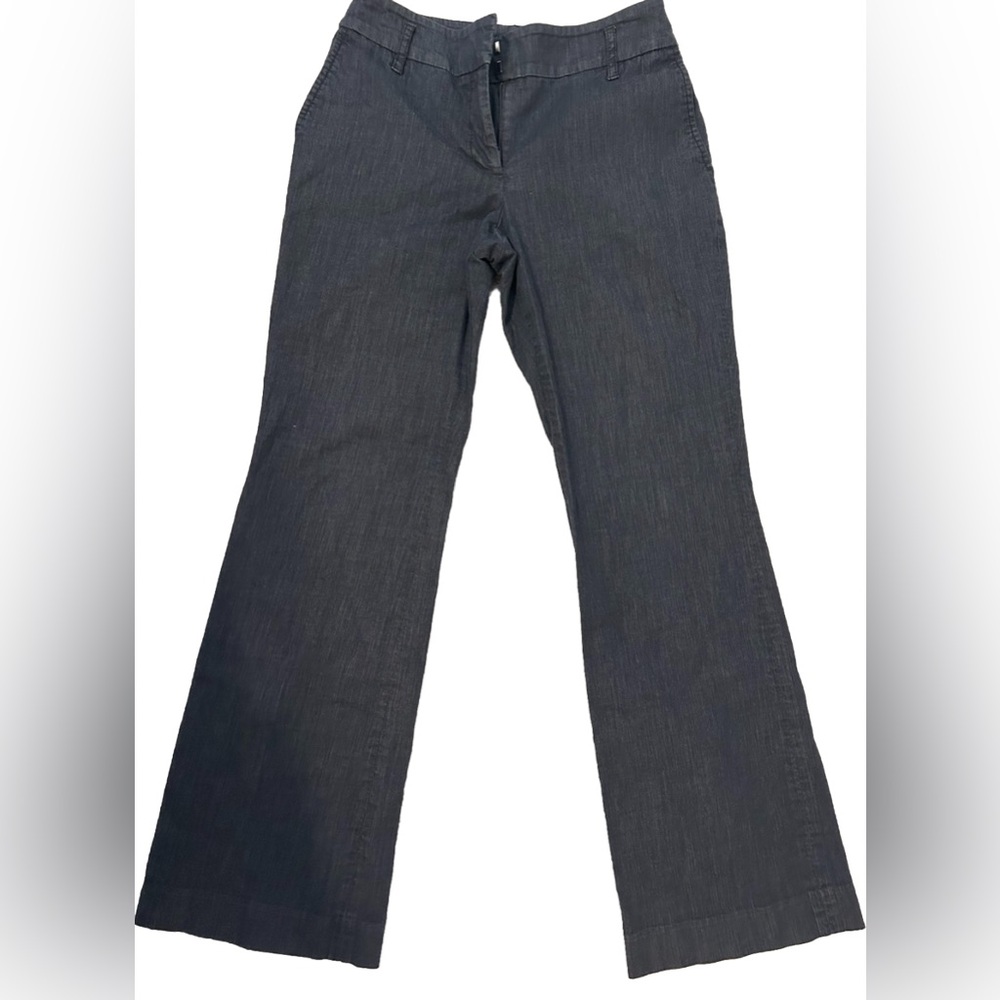 Low rise bootcut black and pants size 00 / xxs